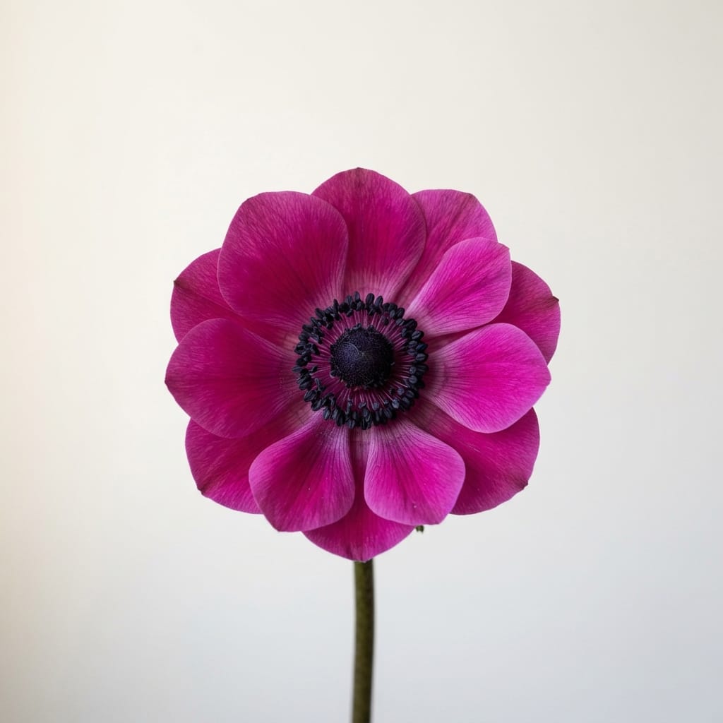 Anemone Coronaria close up