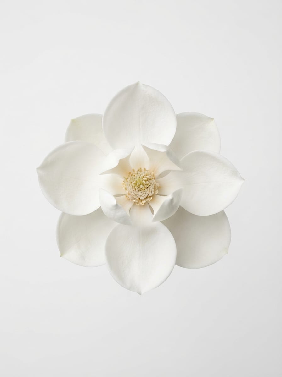 Magnolia Grandiflora macro photograph