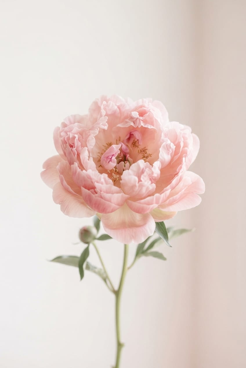 Velvet Peony petal study